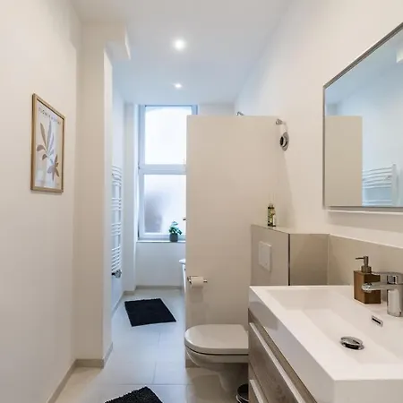 Apartment Hochwertige Altbauwohnung Im Modernen Stil In - Kueche - Terrasse - Wlan - Zentral